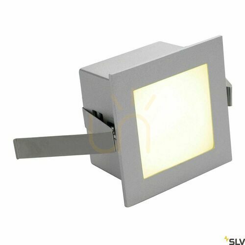 Verifica Corp de iluminat încastrat de perete SLV FRAME BASIC 111262 gri-argintiu LED 1 W 3000 K
