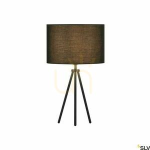 Lampă de masă SLV FENDA bază neagră aluminiu E27 40W 155540 small 1