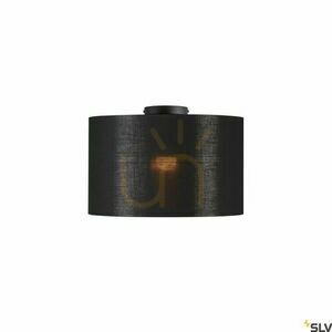 Lampa de tavan SLV FENDA negru otel E27 12 cm 155550 1 Lampa de tavan SLV FENDA negru otel E27 12 cm 155550 small 1