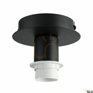 Lampa de tavan SLV FENDA negru otel E27 12 cm 155550 2 Lampa de tavan SLV FENDA negru otel E27 12 cm 155550 small 2