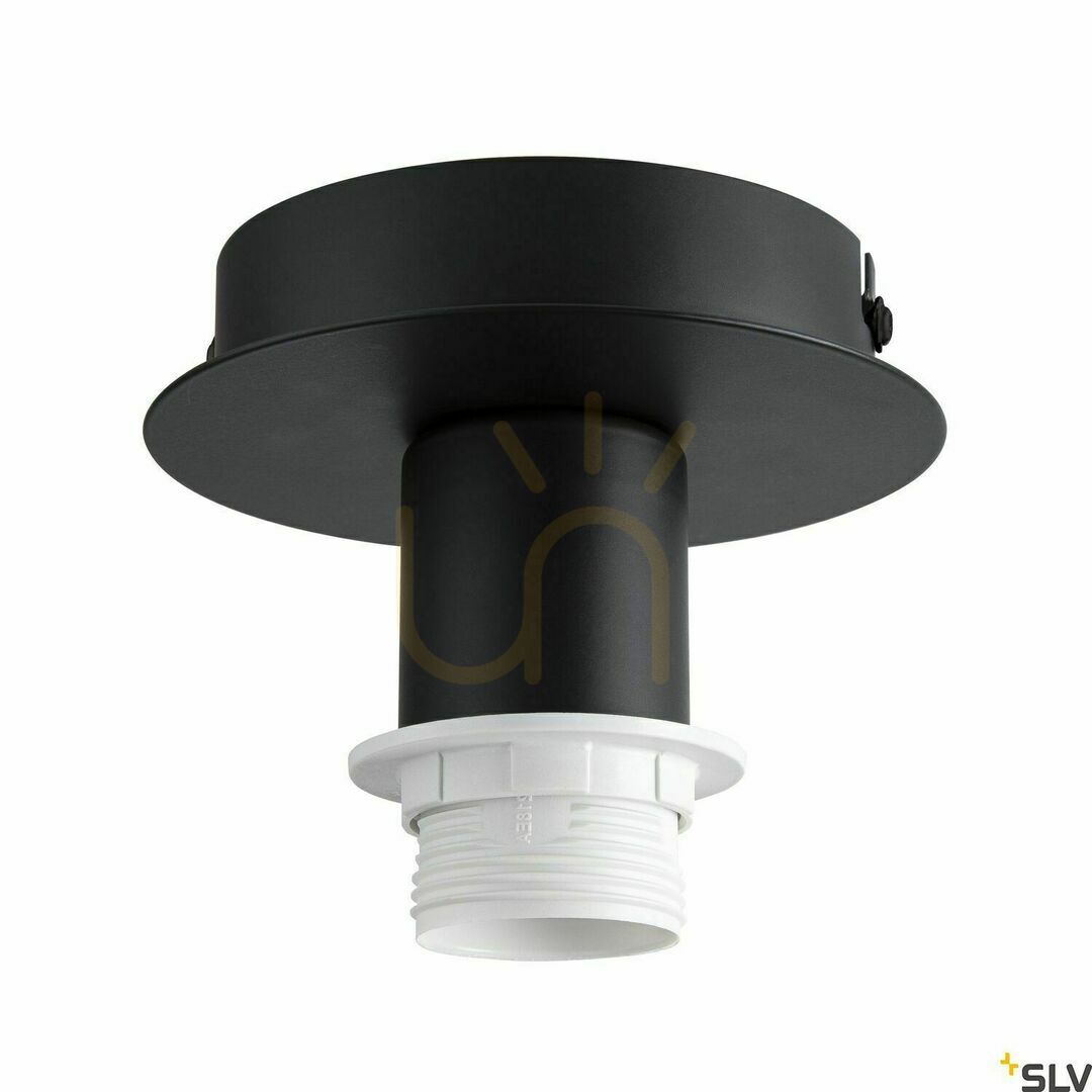 previzualizare Lampa de tavan SLV FENDA negru otel E27 12 cm 155550 Lampa de tavan SLV FENDA negru otel E27 12 cm 155550