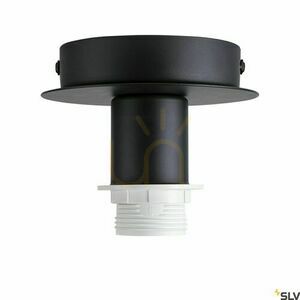 Lampa de tavan SLV FENDA negru otel E27 12 cm 155550 0 Lampa de tavan SLV FENDA negru otel E27 12 cm 155550 small 0