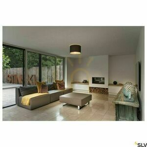 Lampă de tavan SLV FENDA albă E27 oțel 12 cm 155551 small 2