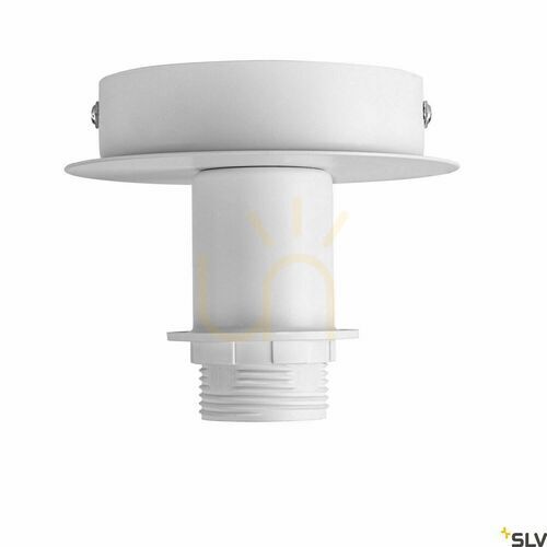 Verifica Lampă de tavan SLV FENDA albă E27 oțel 12 cm 155551