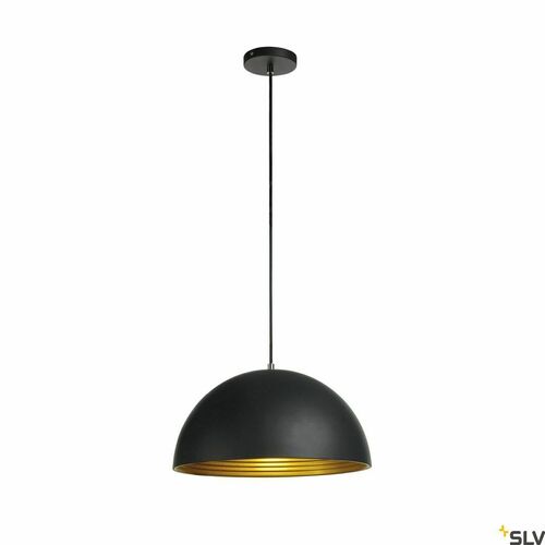 Verifica Lampă suspendată SLV FORCHINI M PD-2 negru-auriu 40 cm 155910