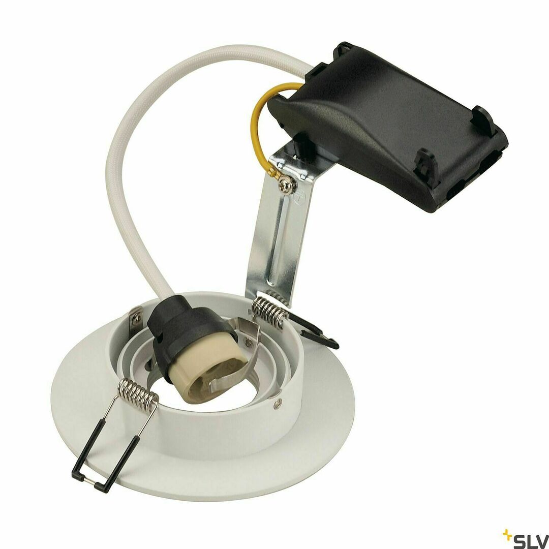 Vedere Spot încastrat SLV NEW TRIA XL alb 50W GU10 IP20 113441 Spot încastrat SLV NEW TRIA XL alb 50W GU10 IP20 113441