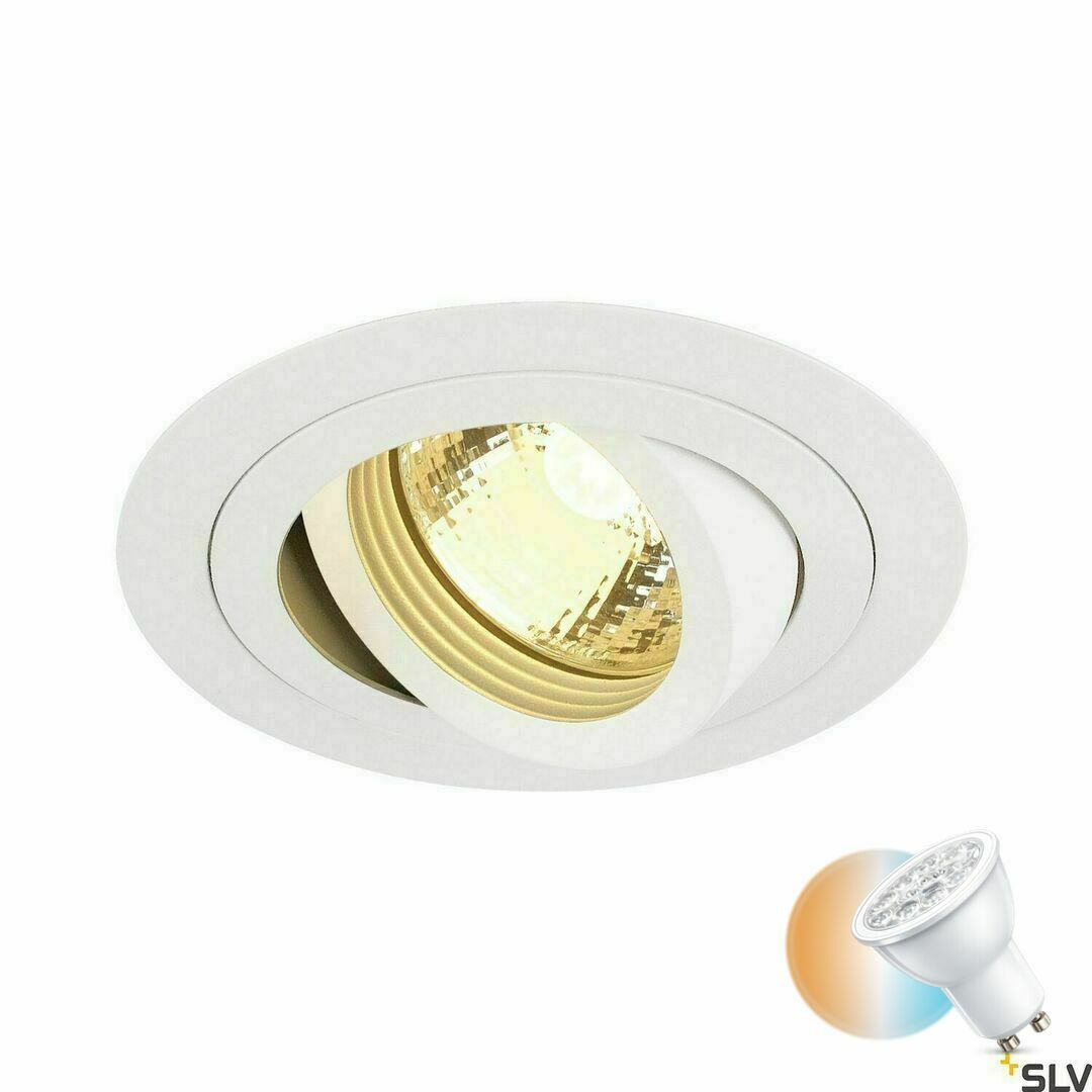 Verifica Spot încastrat SLV NEW TRIA 1 alb rotund GU10 50W IP20 230V 113510 Spot încastrat SLV NEW TRIA 1 alb rotund GU10 50W IP20 230V 113510