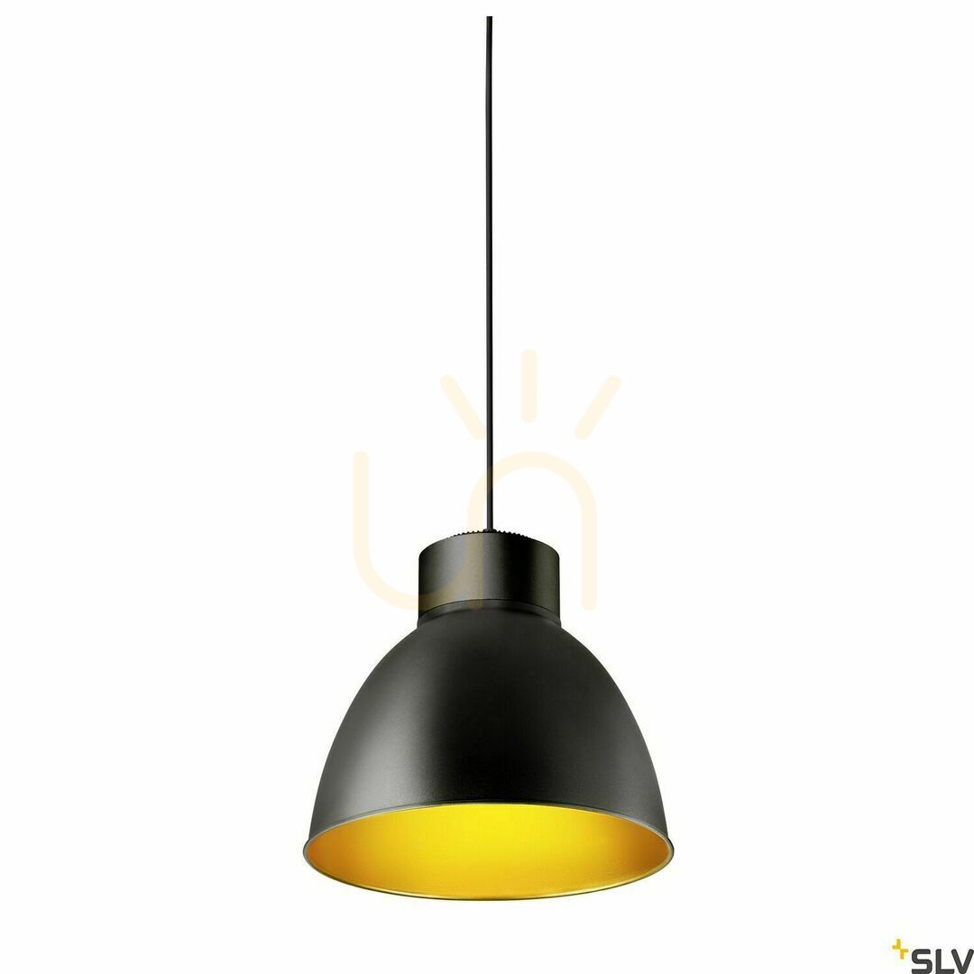Vedere Lampă suspendată SLV PARA DOME E27 negru aluminiu 12,7 cm 1005214 Lampă suspendată SLV PARA DOME E27 negru aluminiu 12,7 cm 1005214