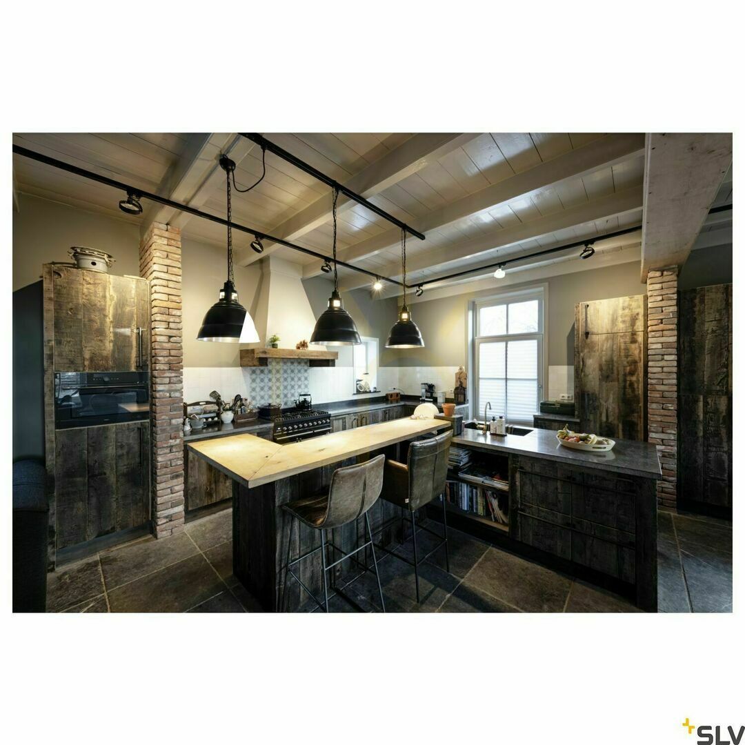 previzualizare Lampă suspendată SLV PARA 380 negru aluminiu 38,5 cm IP20 165359 Lampă suspendată SLV PARA 380 negru aluminiu 38,5 cm IP20 165359