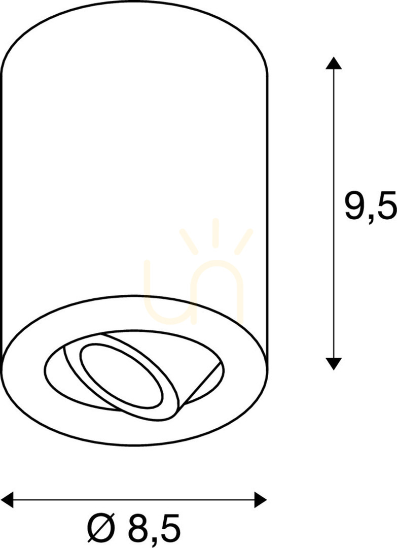 Afişa Plafonieră LED SLV TRILEDO ROUND CL alb 7,6W 3000K 640lm 113931 Plafonieră LED SLV TRILEDO ROUND CL alb 7,6W 3000K 640lm 113931