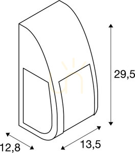 Lampă exterior SLV KERAS ELT antracit IP54 25W 227176 small 3