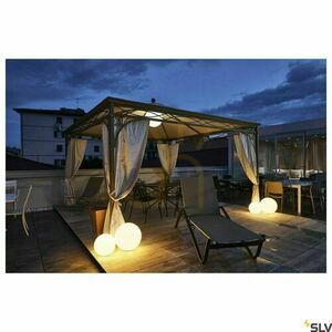 Lampă sferică grădină SLV ROTOBALL FLOOR 25 alb IP44 24W 227219 small 1