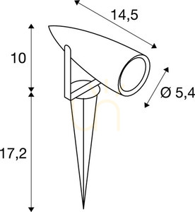 Lampă exterior SLV SYNA antracit 9W 3000K IP55 227505 small 4