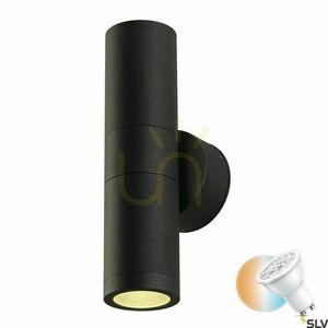 Lampa de perete exterior SLV ASTINA antracit IP44 11W 228775 0 Lampa de perete exterior SLV ASTINA antracit IP44 11W 228775 small 0