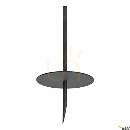 Verifica Țăruș de fixare în sol SLV 228960, antracit, aluminiu, 30 cm