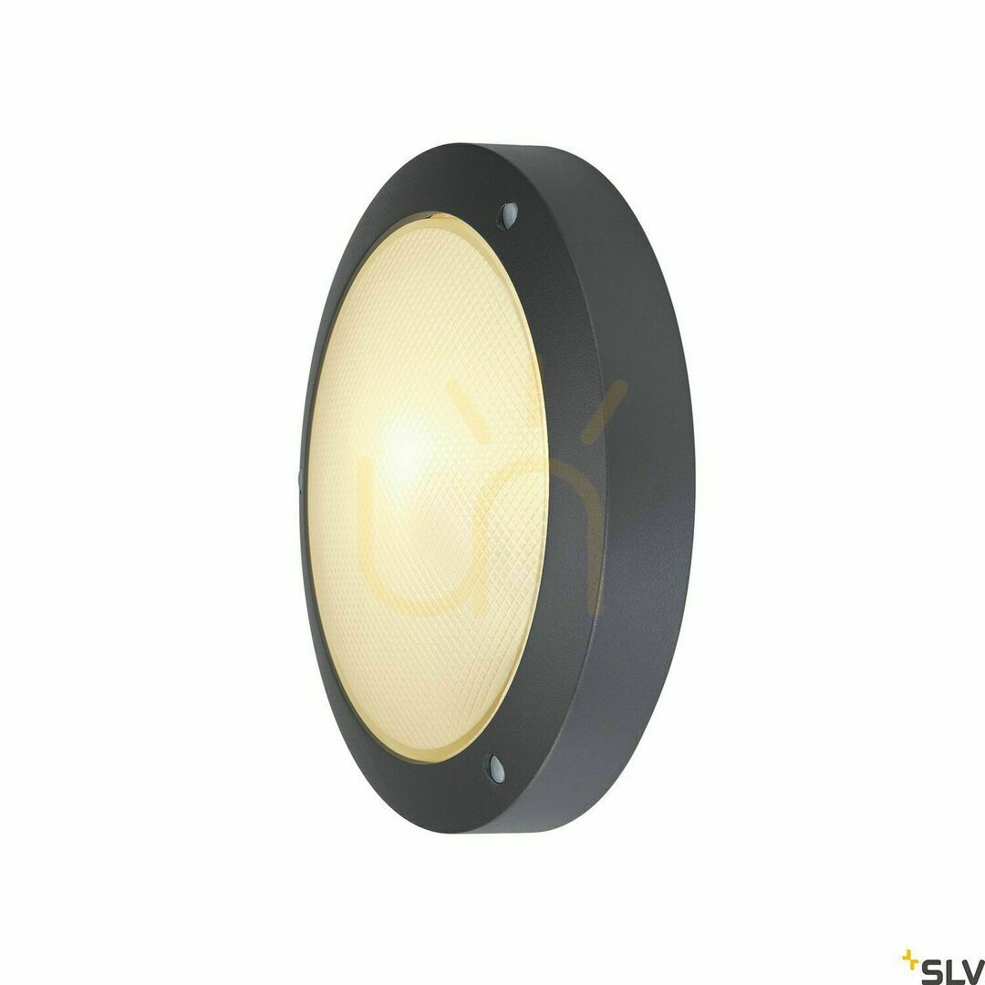 Verifica Lampă de perete exterior SLV BULAN antracit IP44 27 cm 229075 Lampă de perete exterior SLV BULAN antracit IP44 27 cm 229075