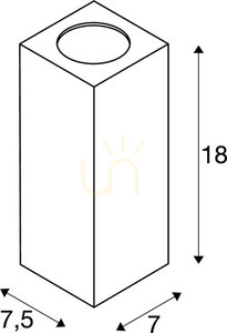 Lampa de perete exterior SLV THEO antracit IP44 35W 229525 3 Lampa de perete exterior SLV THEO antracit IP44 35W 229525 small 3