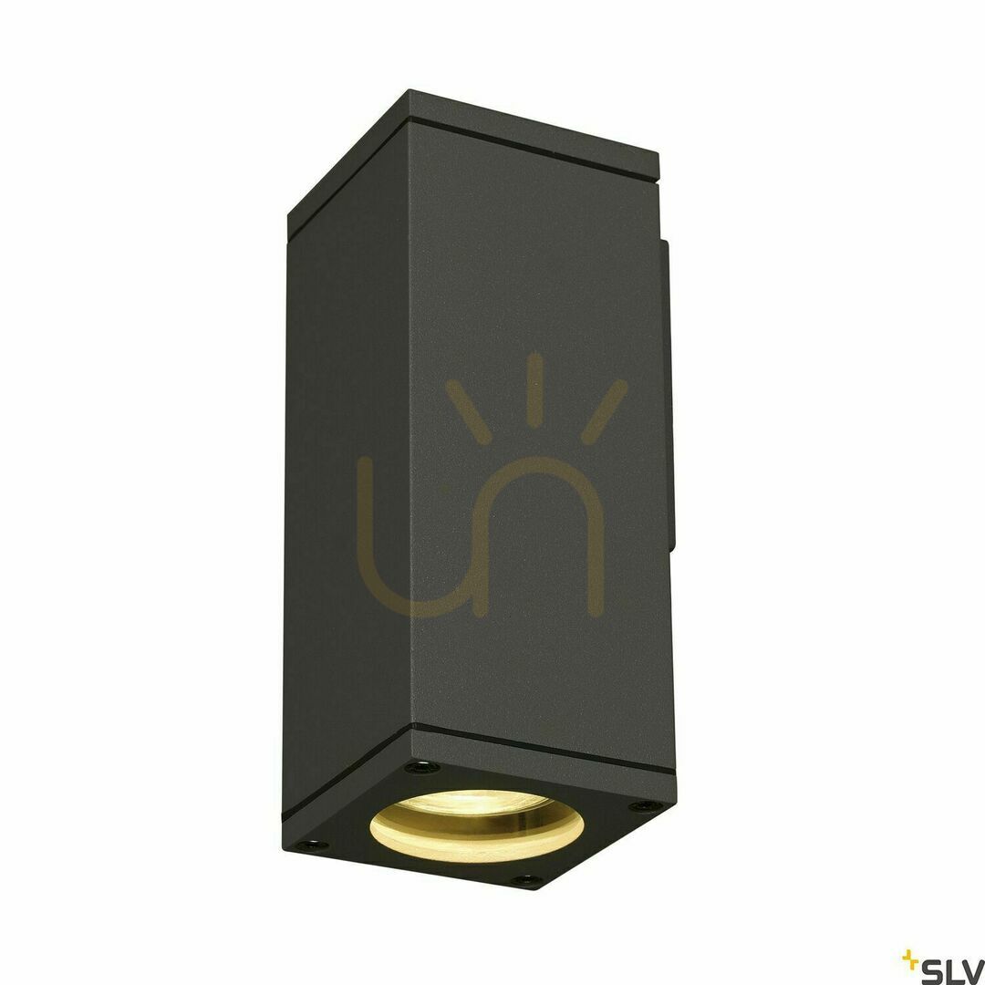 Spectacol Lampa de perete exterior SLV THEO antracit IP44 35W 229525 Lampa de perete exterior SLV THEO antracit IP44 35W 229525