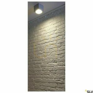 Plafonieră exterior SLV BIG THEO gri sticlă aluminiu IP44 75W 229554 small 1