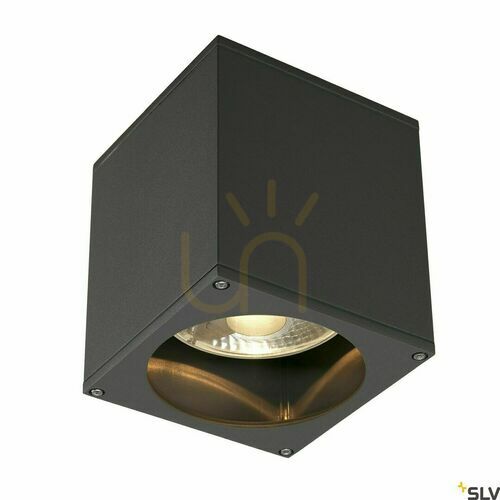 Verifica Plafonieră exterior SLV BIG THEO antracit IP44 75W 229555
