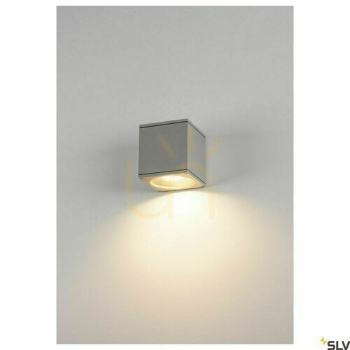Verifica Aplică de exterior SLV BIG THEO WALL gri-argintiu GU10 max. 75 W IP44 229564