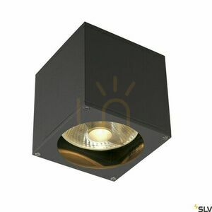 Lampa de perete exterior SLV BIG THEO antracit IP44 75W 229565 small 3