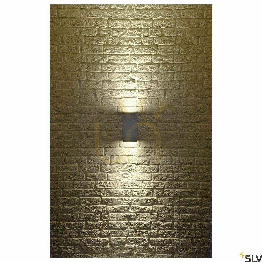 Vedere Lampă de perete exterior SLV BIG THEO gri transparent IP44 75W 229574 Lampă de perete exterior SLV BIG THEO gri transparent IP44 75W 229574