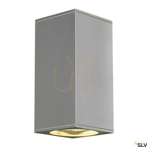 Verifica Lampă de perete exterior SLV BIG THEO gri transparent IP44 75W 229574