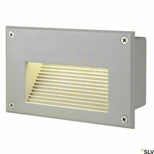 Lumină încastrată exterior SLV BRICK gri LED 1,4W 3000K IP54 229702 small 0