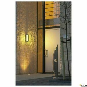 Aplică exterior SLV MERIDIAN BOX antracit cu senzor mișcare 25W IP54 230085 small 3