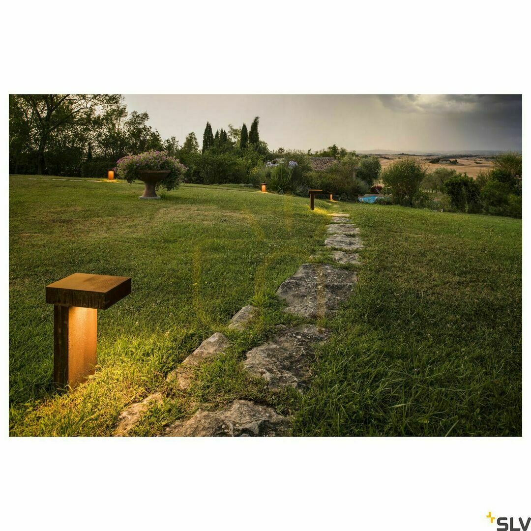 Afişa Lampă poștală exterior SLV RUSTY PATHLIGHT Rusty 9W IP44 40 cm 230090 Lampă poștală exterior SLV RUSTY PATHLIGHT Rusty 9W IP44 40 cm 230090