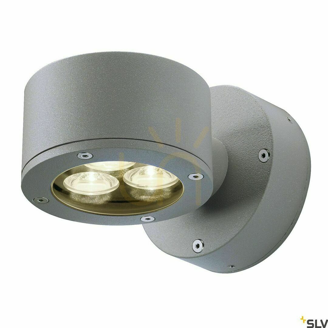 Vedere Lampă de perete exterior SLV SITRA antracit IP44 9W 230355 Lampă de perete exterior SLV SITRA antracit IP44 9W 230355