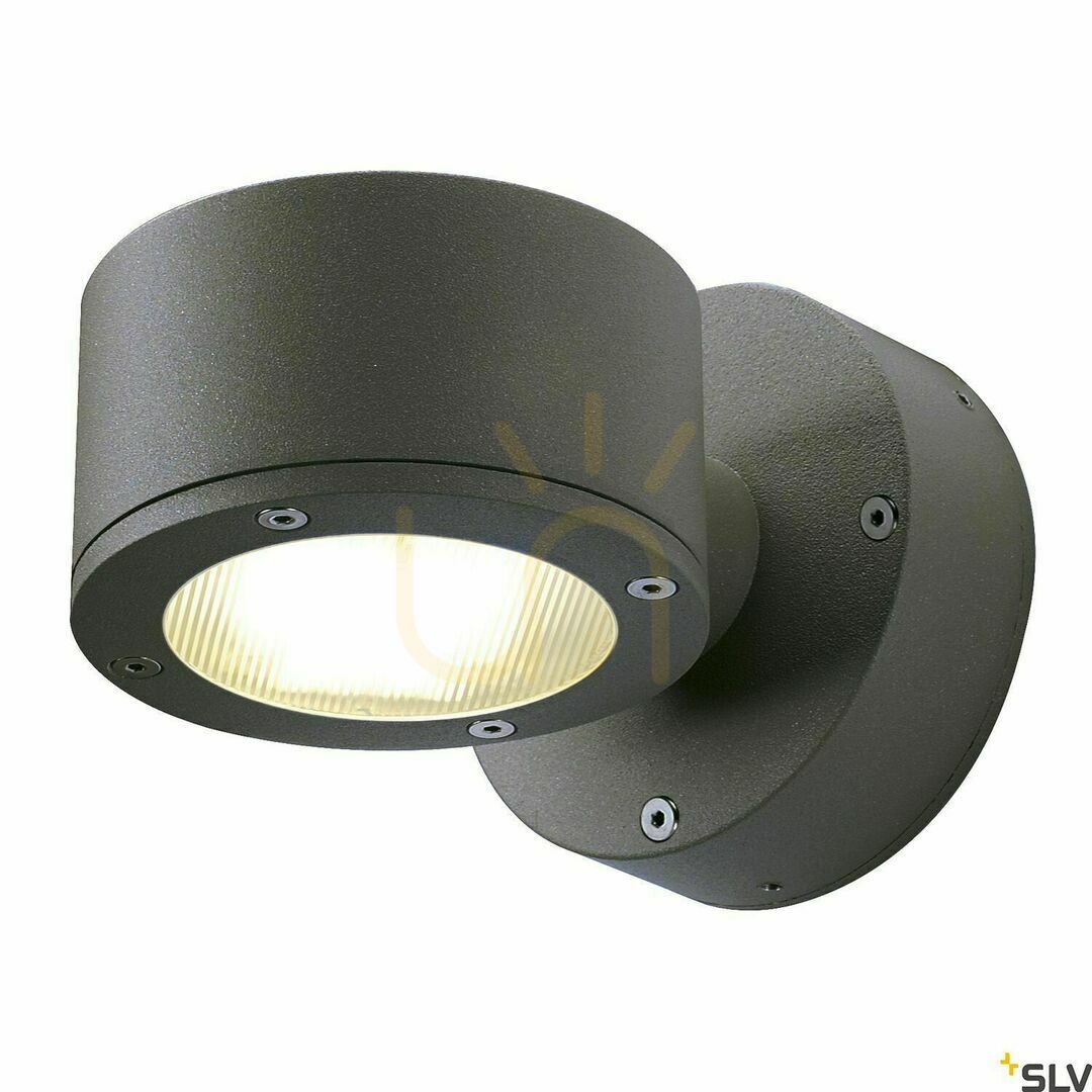 Verifica Lampă de perete exterior SLV SITRA antracit IP44 9W 230355 Lampă de perete exterior SLV SITRA antracit IP44 9W 230355