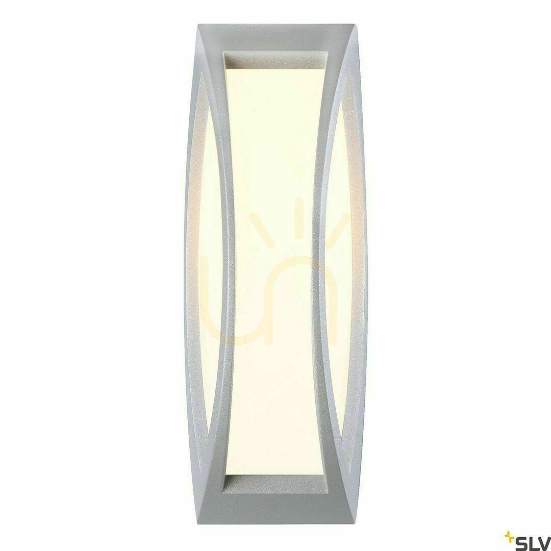Vedere Lampă de perete exterior SLV MERIDIAN 2 gri IP54 aluminiu 25W 230444 Lampă de perete exterior SLV MERIDIAN 2 gri IP54 aluminiu 25W 230444