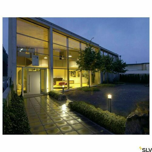 Verifica Lampă postament exterior SLV OTOS GLAS antracit IP43 15W 230465