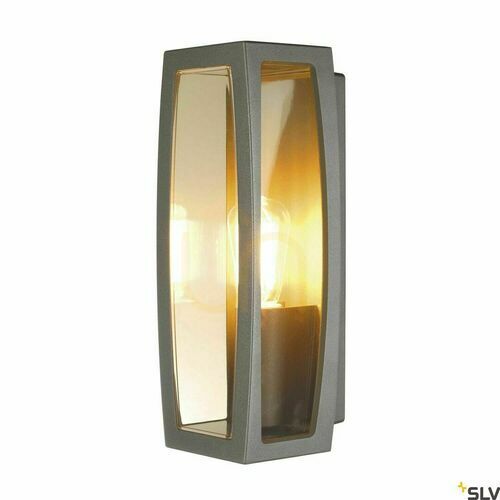 Verifica Plafonieră exterior SLV MERIDIAN BOX 2 antracit aluminiu IP54 25W 230655
