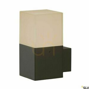 Aplică de perete exterior SLV GRAFIT WL antracit 11W IP44 aluminiu 231205 small 1