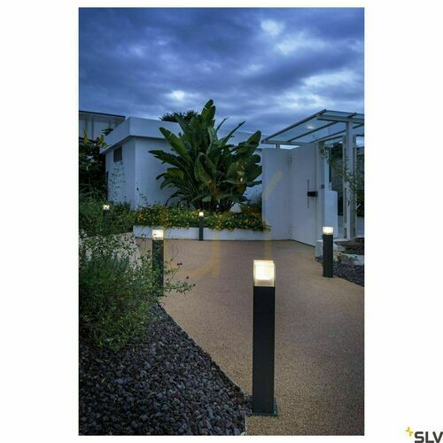 Verifica Lampă de exterior tip stâlp SLV GRAFIT 60 antracit IP44 11W 231225
