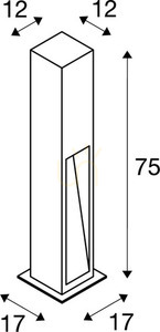 Lampă stâlp exterior SLV ARROCK STONE gri bazalt 9W 3000K IP44 231371 2 Lampă stâlp exterior SLV ARROCK STONE gri bazalt 9W 3000K IP44 231371 small 2