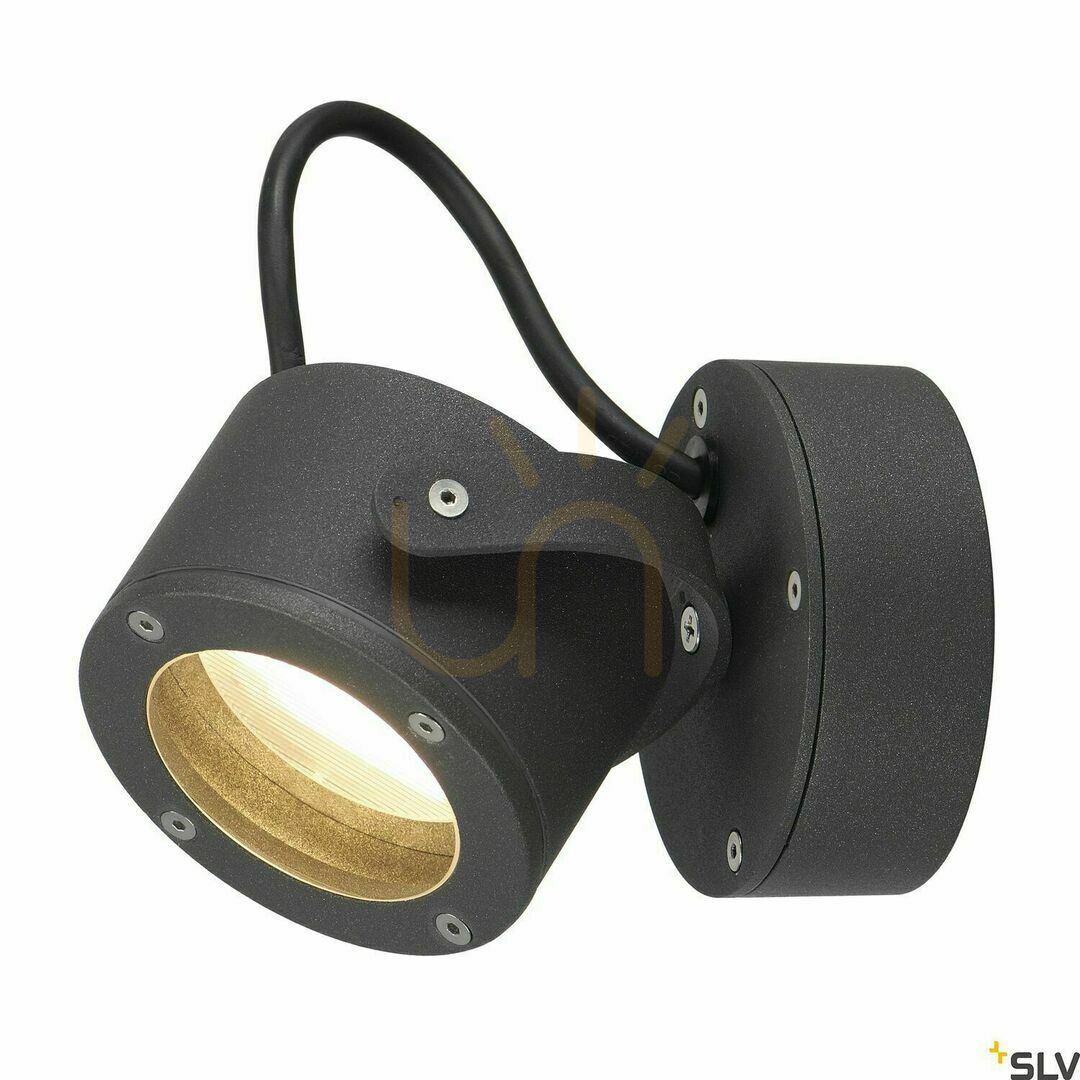 Verifica Lampă de perete exterior SLV SITRA 360 WL antracit 9W IP44 231515 Lampă de perete exterior SLV SITRA 360 WL antracit 9W IP44 231515