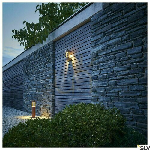 Verifica Lampă stâlp exterior SLV SLOTS 45 Rusty LED 4,5W 3000K IP44 231817