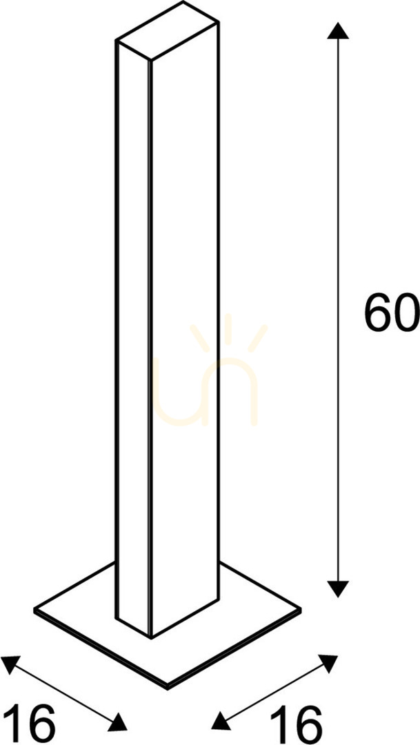 Afişa Lampă de exterior SLV H-POL DOUBLE antracit 35W 1400lm 3000K IP55 232185 Lampă de exterior SLV H-POL DOUBLE antracit 35W 1400lm 3000K IP55 232185
