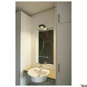 Lampă de perete exterior SLV QUADRASYL WL 15 antracit IP44 11W 232285 small 2