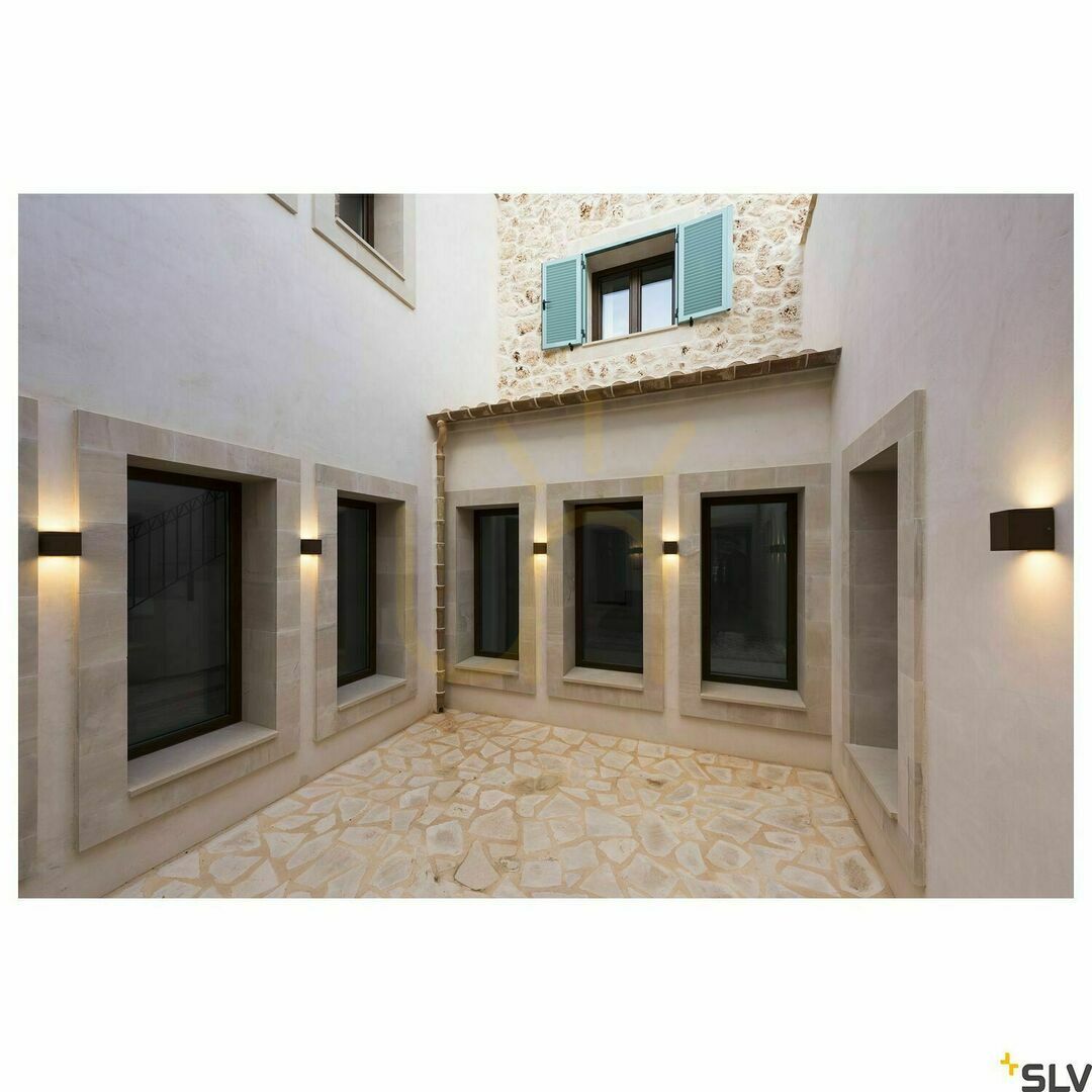 previzualizare Lampă de perete exterior SLV SITRA CUBE Rusty 9W IP44 232537 Lampă de perete exterior SLV SITRA CUBE Rusty 9W IP44 232537