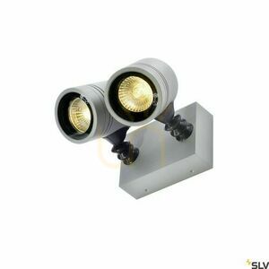 Lampă de perete exterior SLV MYRA gri IP55 50W aluminiu 233094 small 2