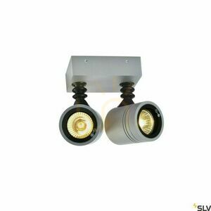 Lampă de perete exterior SLV MYRA gri IP55 50W aluminiu 233094 small 5