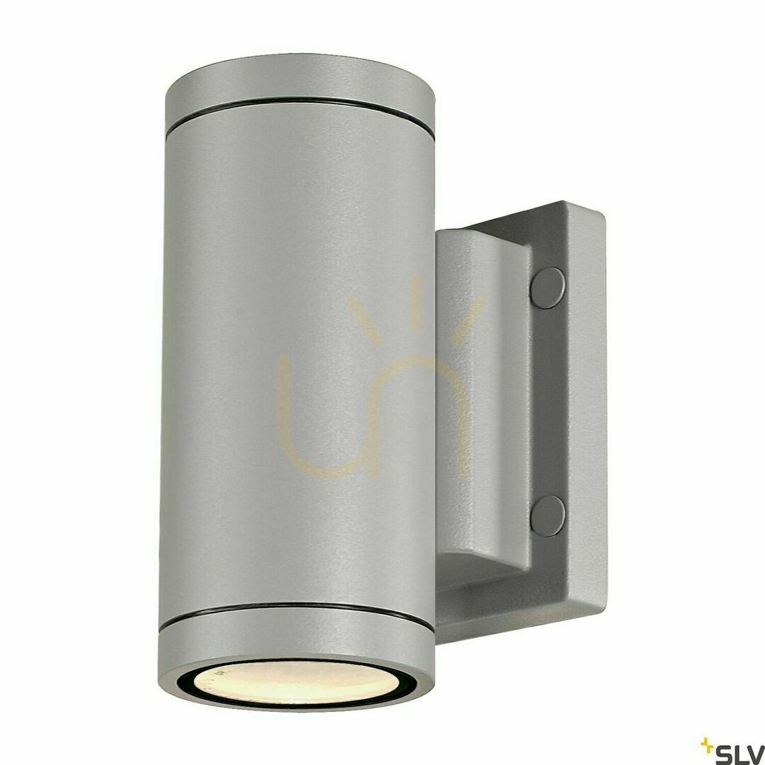 Vedere Aplică exterior SLV MYRA gri aluminiu/sticlă IP55 35W 233114 Aplică exterior SLV MYRA gri aluminiu/sticlă IP55 35W 233114