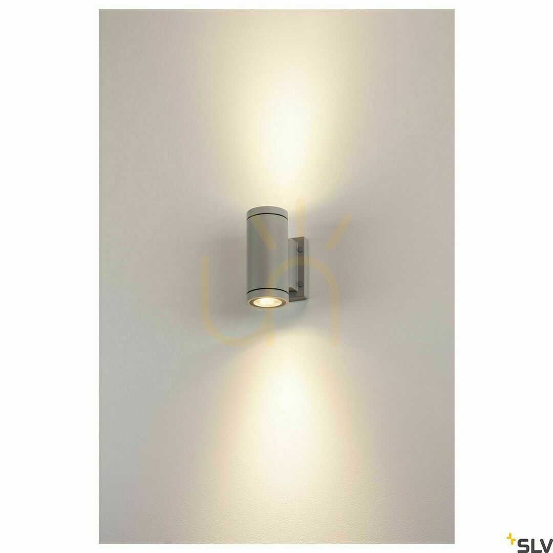 Afişa Aplică exterior SLV MYRA gri aluminiu/sticlă IP55 35W 233114 Aplică exterior SLV MYRA gri aluminiu/sticlă IP55 35W 233114