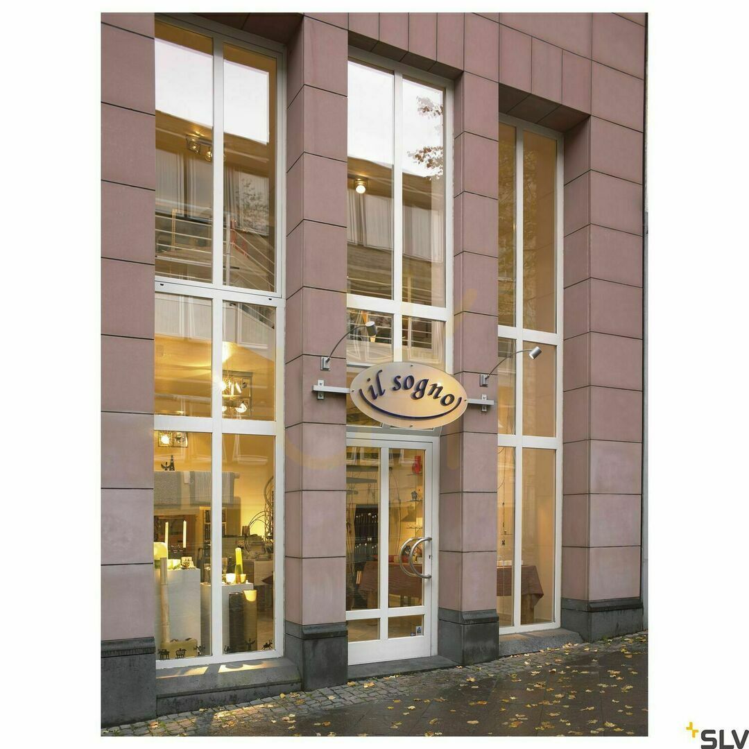 Afişa Lampă iluminare tablou exterior SLV MYRA Display gri 50W IP55 233134 Lampă iluminare tablou exterior SLV MYRA Display gri 50W IP55 233134