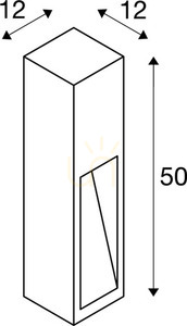 Lampa stalp exterior SLV RUSTY SLOT 50 Rusty IP55 9W 3000K 233447 5 Lampa stalp exterior SLV RUSTY SLOT 50 Rusty IP55 9W 3000K 233447 small 5